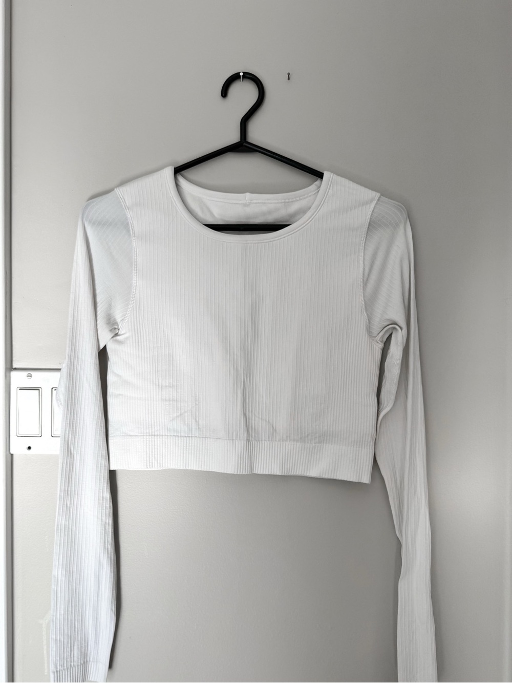 Lululemon Ebb to Street Long Sleeve - White